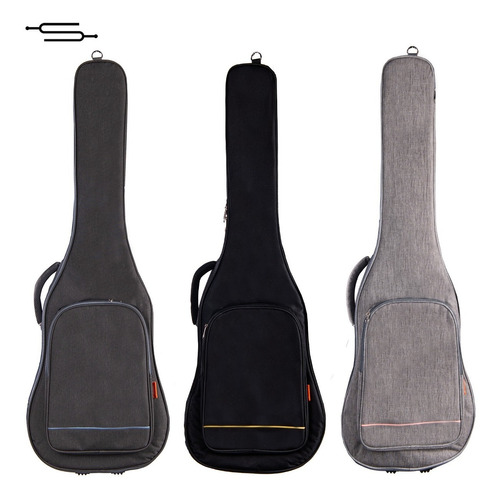 Funda Guitarra Electrica Acolchada Impermeable Correa - 333