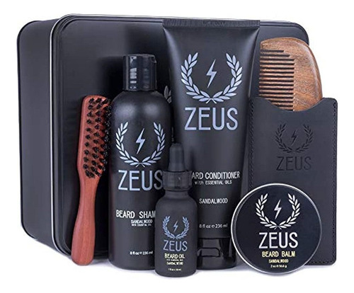 Set De Aseo Para Hombre Zeus Premium - Kit Completo De Mante