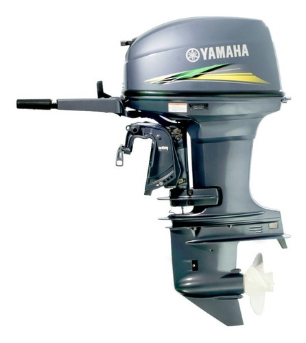 Imagem 3 de 8 de Motor De Popa Yamaha 40 Awhs Part Eletrica Com Manche