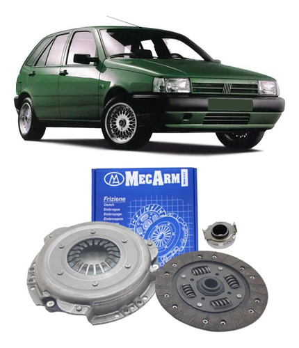 Kit De Embreagem Fiat Tipo 1.6 Ano 94 95 96 97 - Completa