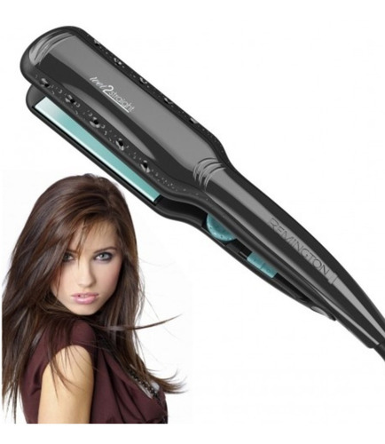 Imagen 2 de 8 de Planchade Cabello Placa De Ceramica Straight Remington S7310