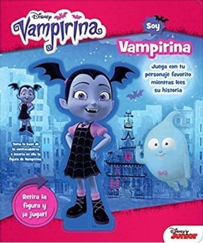 Yo Soy Vampirina - Libro Tapa Dura + Figura Con Base