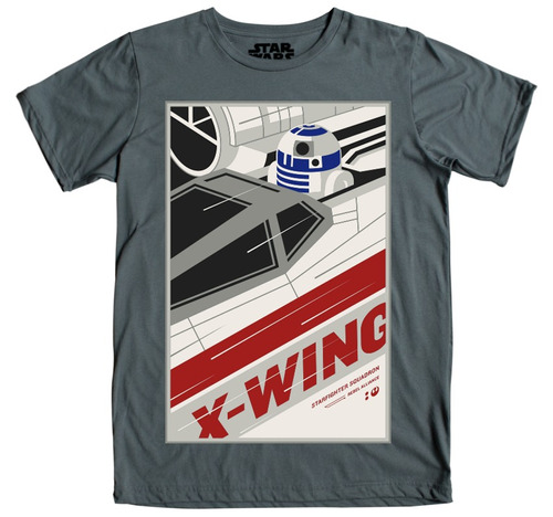 Playera Mascara De Latex X-wing Minimal Poster¡envio Gratis!