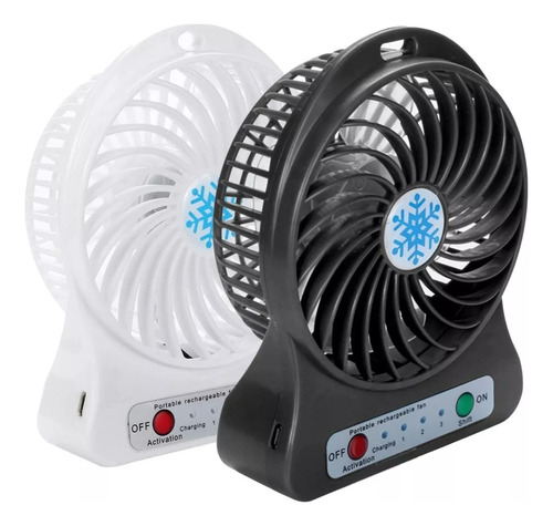 Ventilador De Mano Portátil Plegable Usb Recargab Everest