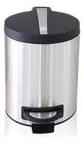 Comprar Tacho De Pedal De 5 Litros En Acero Inoxidable Para Baños