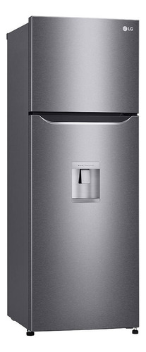 Refrigerador con freezer inverter LG GT32WPK color platinum silver con capacidad de 312L 127V