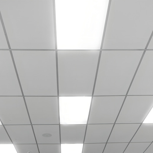 Luminária Plafon Led Embutir Quadrado 40x40 Taschibra 36w 110v/220v