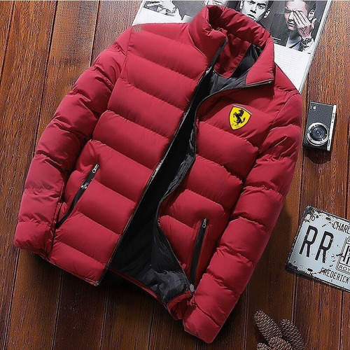 Nueva Chaqueta De Plumas Ferrari Otoño Invierno Shotsale