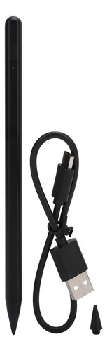 Lápiz Capacitivo Activo Para Tableta, Negro Y Negro, Con La