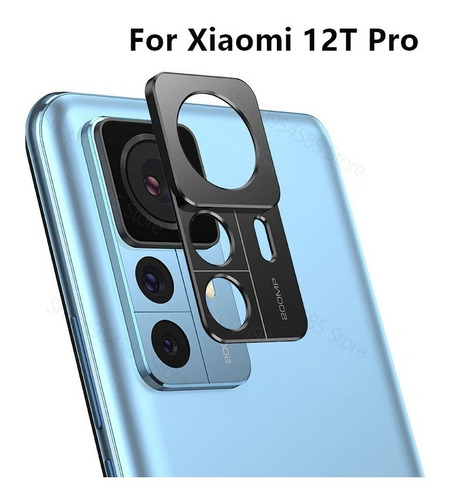 Protector Metálico Cámara Trasera Xiaomi 12 / 12x / 12t Pro