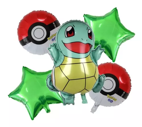 Globos Pokemon 15 Unidades Globos Metalicos 45 Cm