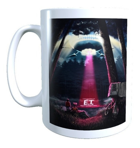 Taza Diseño Pelicula Et Extraterrestre Spielberg Poster