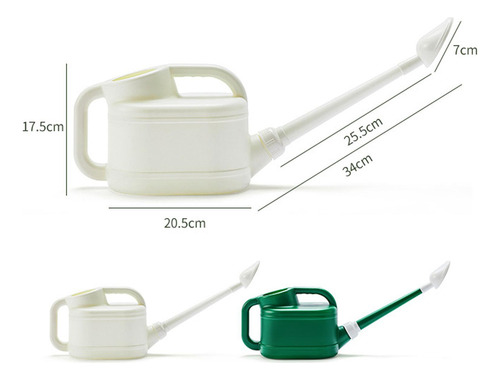 . Regadera Grande Para Jardín, 4 L De Largo, Para Plantas,