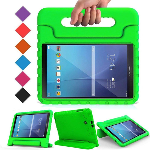 Funda Tablet Samsung Galaxy Tab E 9.6 Para Ninos Verde