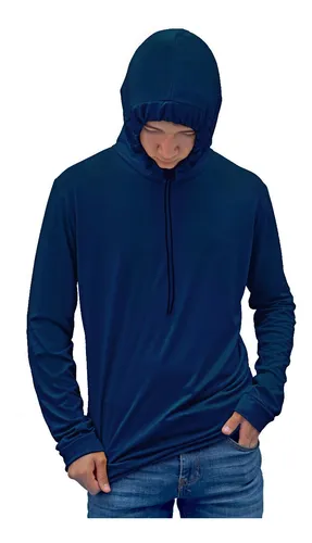 Playeras manga larga con gorro para hombre sale