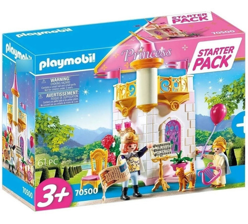 Playmobil Castillo Con Princesa Y Rey Starter Pack 70500 Edu