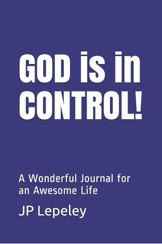 Libro En Inglés: ¡dios Tiene El Control! : Un Diario Maravil