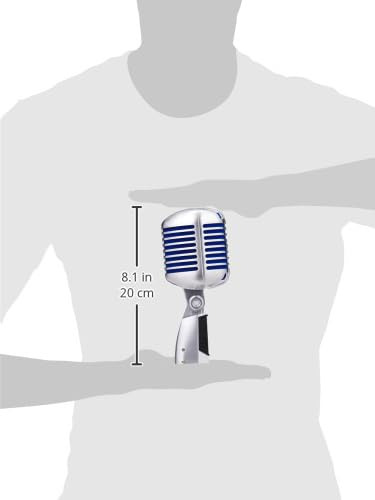 Micrófono Vocal Shure Super 55 Deluxe Vintage Supercardioid