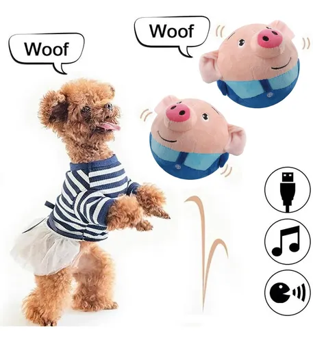 Juguete De Peluche Activo Para Mascotas, Juguete Interactiv.