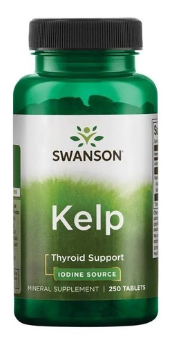 Kelp 250 Tabletas Swanson Oferta