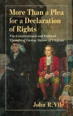 Libro More Than A Plea For A Declaration Of Rights : The ...