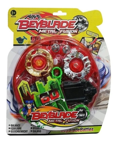 Beyblade Metal Fusion Pista Incluye Estadio Y Lanzador Niño