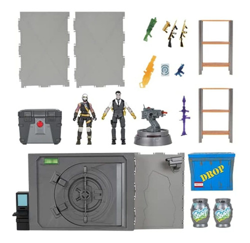 Fortnite Fnt - Pack De 2 Figuras (deluxe Diorama)