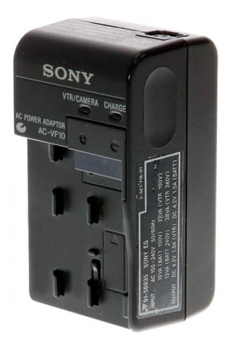 Cargador Batería Sony Ac-vf10 Usado - Leer Todo - C 4