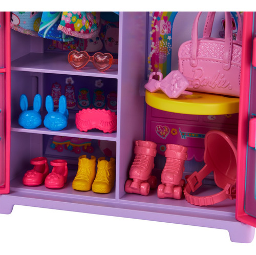 Barbie Set De Juego Clóset De Chelsea Para Niñas Color Multicolor