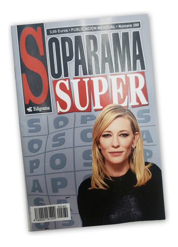 Revista Soparama Súper España Mensual Edición Edigrama 