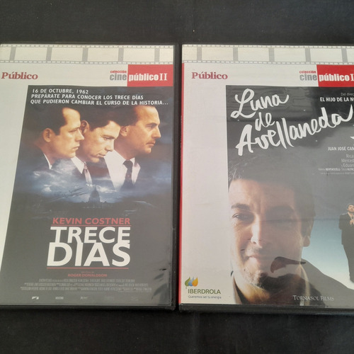 Lote De Peliculas En Dvd - 12 U - Col Cine Publico (Usado)