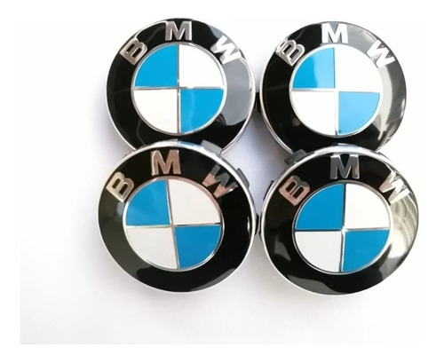 4 Centros Tapa Rin Para Bmw X 1 2 3 4 5 6 7 S  56 Mm  