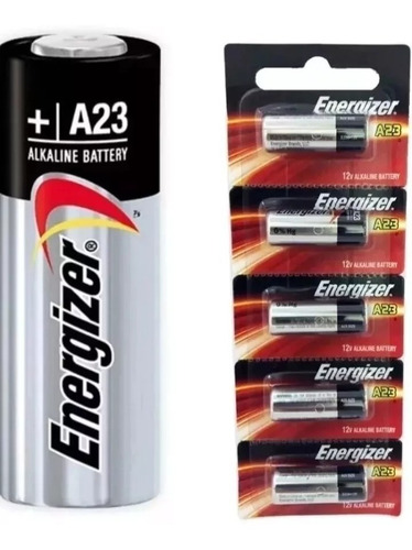 Pilas 23a 12v Energizer Controles Remotos Blisters 5 Unds