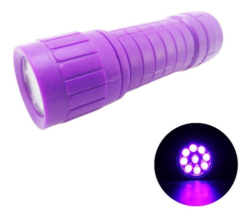 Linterna Ultravioleta Led. Luz Negra Leds. Iluled