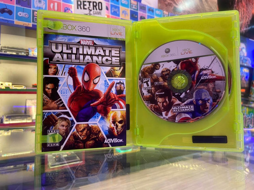 Marvel Ultimate Alliance + Forza Motorsport 2 - Xbox 360 (Usado)