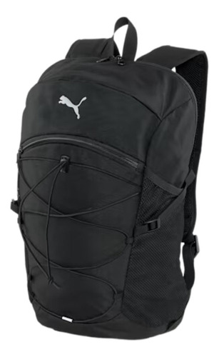 Mochila Puma Unisex Negro 07952101 Plus Pro Backpack Diseño de la tela Poliéster