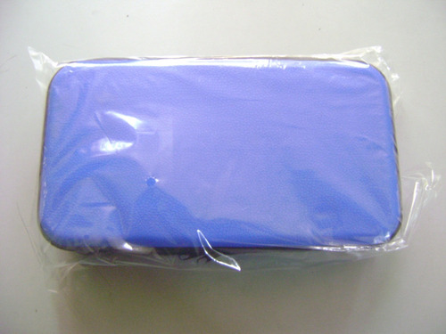 Imagen 2 de 3 de Estuche Organizador Porta Cd Tela Con Cierre Para 80 Cds