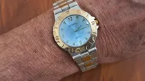 Comprar Barato Relogio Antigo Geneva Anos80 Funcionando Aço Ouro Uni