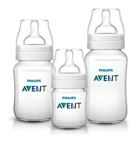 Mamadeiras Philips Avent Anti-colic Transp. 125/260/330 Ml Cor Transparente Transparente