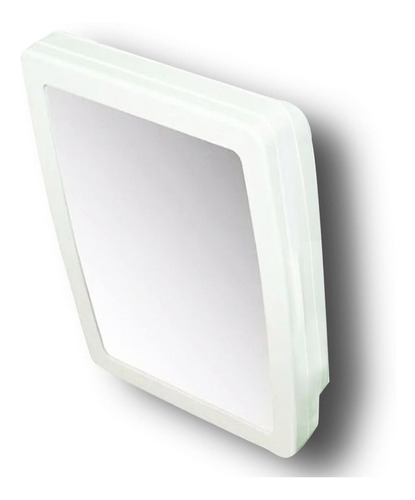 Armário Branco C/ Espelho Versátil 36x31cm Global Plastic