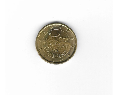 Ltc429. Coleccionable 20 Centavos De Euro Eslovaquia 2009.