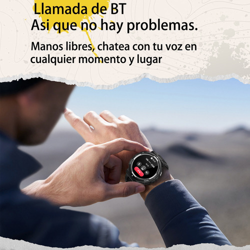 Relógio Inteligente Masculino Bluetooth Chamado 3atm Smart