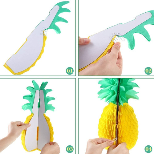 Asd Centro De Mesa En Forma De Panal Con Forma De Piña,