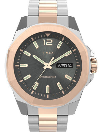 Reloj Timex Essex Ave Delgado 4 Cm De Grosor