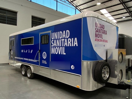 Unidad Sanitaria Móvil Lista Para Equipar