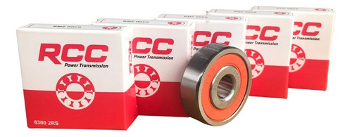 Rolamento 6300 2rs Rcc - Kit Com 10 Peças Medidas 10x35x11