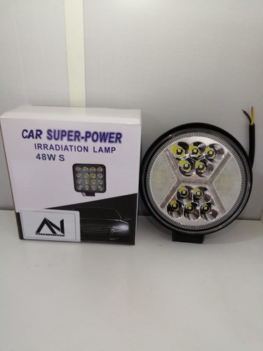 Imagen 3 de 5 de Faro Caminero 39 Led 117 W Redondo