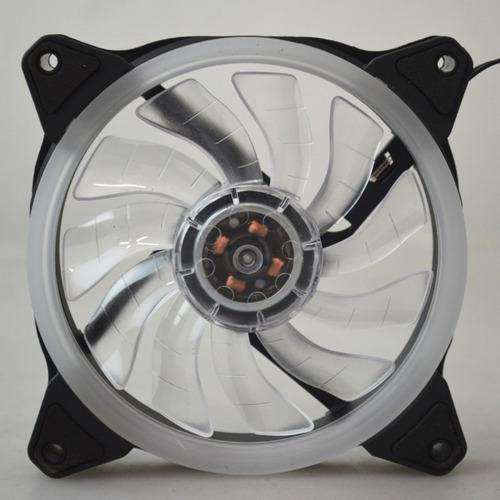 Imagen 7 de 8 de Fan Cooler Level Up Gamer Mining Minero Led Pc Cpu 120mm