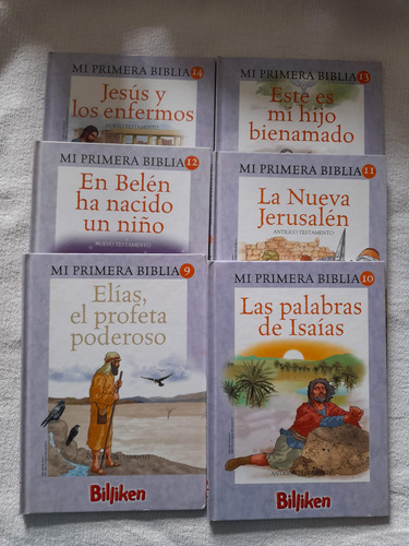 Mi Primera Biblia Billiken - 20 Tomos - Completo (Usado)