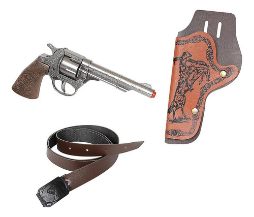 Juguete  Revolver Oeste Wild West 8 Tiros - Gonher